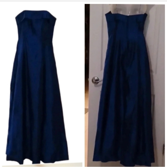 🏍gorgeous blue Dress with shawl🎉 - Picture 1 of 13